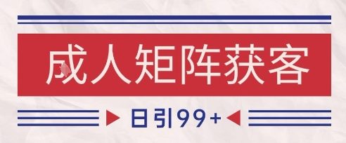 小红书某音橙人赛道引流获客，自热矩阵日引200+【揭秘】-小白网创