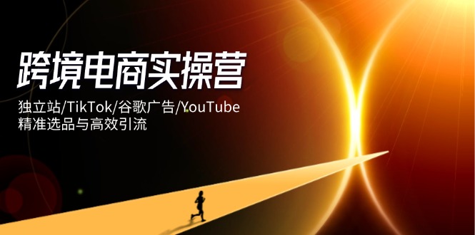 （14419期）跨境电商实操营：独立站/TikTok/谷歌广告/YouTube，精准选品与高效引流-小白网创