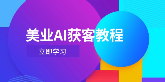 （14536期）美业AI获客教程，用Deepseek+数字人，轻松玩转抖音直播间-小白网创