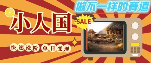 DeepSeek+绘图+视频制作小人国微观视频，小白轻轻松松上手，条条爆款，条条变现，单日就能收益-小白网创