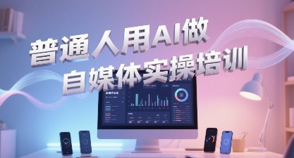 普通一个人用AI做自媒体，助你轻松开启AI自媒体创作之路-小白网创