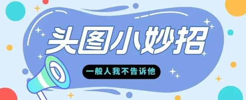 学会微头条爆款的根本逻辑玩转各大平台-小白网创