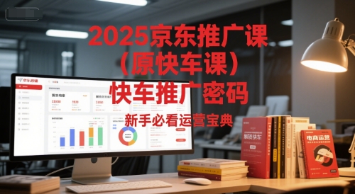 2025京东推广课（原快车课）解锁京东快车推广密码，新手必看运营宝典-小白网创