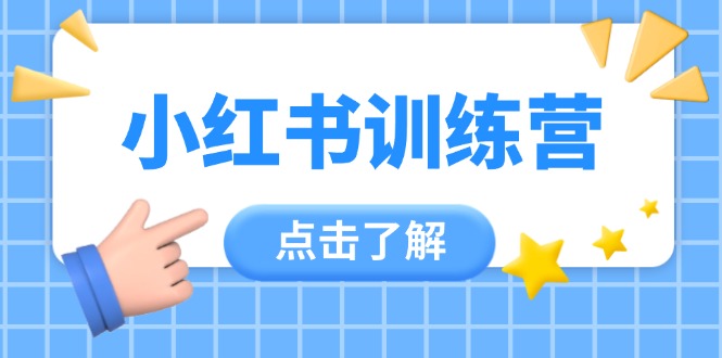 （14545期）小红书训练营，助小白入门，掌握技巧变达人，课程实操又全面（12节课）-小白网创