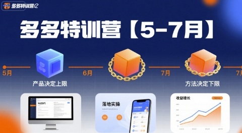 多多特训营【5-7月】产品决定上限，方法决定下限，各种玩法技巧落地实操-小白网创