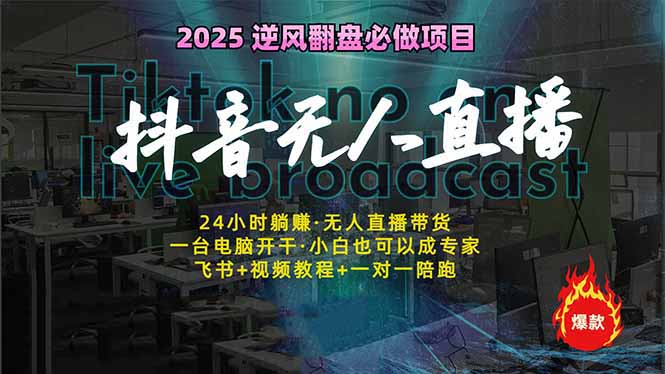 （14539期）抖音无人直播新风口：轻松实现睡后收入，一人管理多设备，24小时不间断…-小白网创