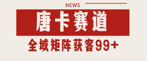 唐卡赛道私域引流获客 自热矩阵SOP日引流99+精准客资【揭秘】-小白网创