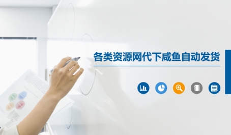 各类资源网代下咸鱼自动发货-小白网创