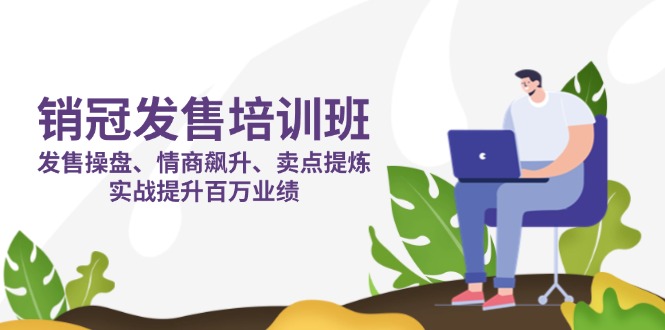 （14203期）销冠 发售培训班：发售 操盘+情商 飙升+卖点 提炼，实战提升百万业绩-小白网创