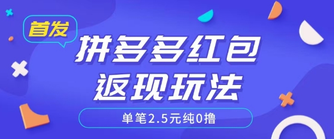 全网首发拼多多好评返现项目拆解多号多挣附带账号注册教程-小白网创